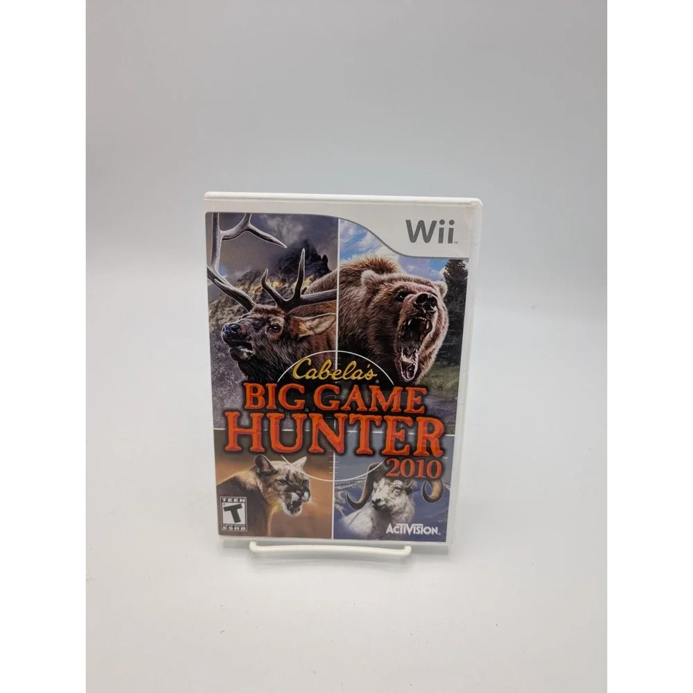 Cabela's Big Game Hunter 2010 Game Only For Wii And Wii U Shooter Very Good